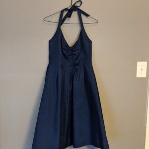 NAVY J. Crew A-line Halter Dress | 2/20% 3/25% 4/30%